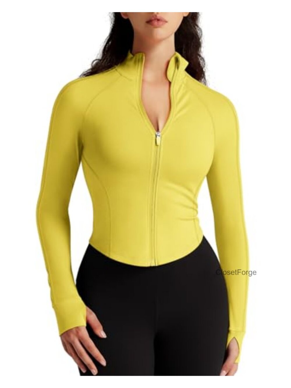 Zip Up Bbl Jacket Lightweight Cropped Athletic Track Gym Jacket Workout Jackets